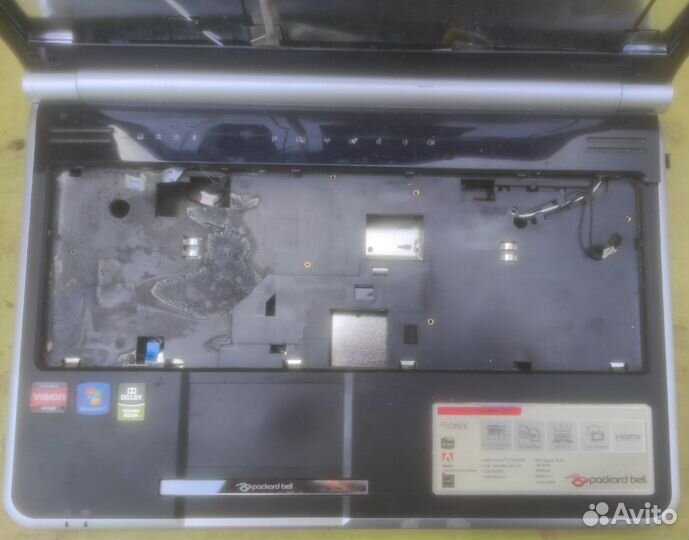 Ноутбук packard bell easynote tj71