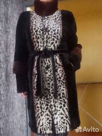 Мутоновая шуба