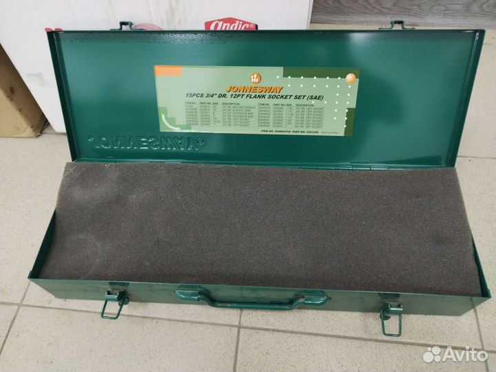 Набор jonnesway 3/4 в дюймах