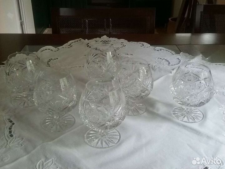 Бокал для коньяка. Хрусталь, Чехословакия