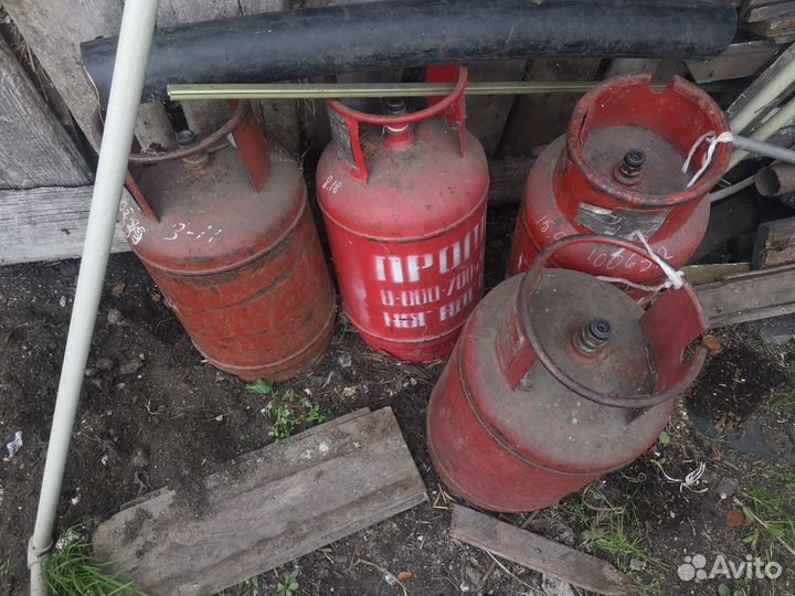 Баллон газовый бу 27 литров. Редуктор к баллону