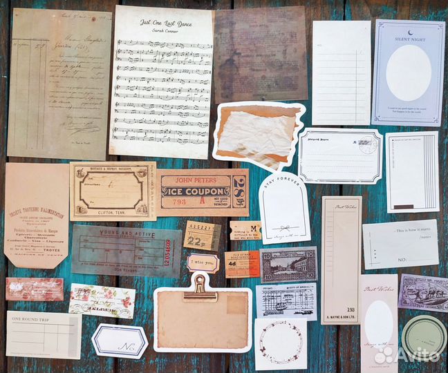 Наборы для блокнотов, скрапбукинга