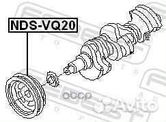 Шкив коленвала VQ20DE/VQ30DE ndsvq20 Febest