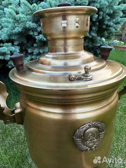 Самовар 1957 год с Гербом
