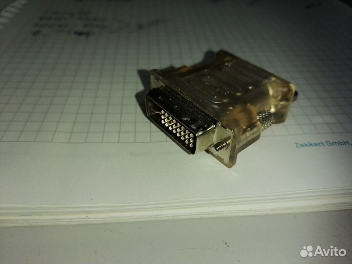 Переходник с dvi на vga