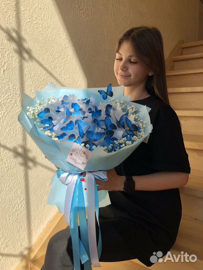 Букет из бабочек