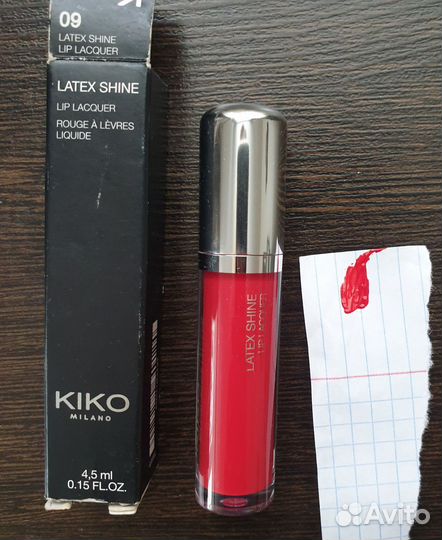 Блеск для губ kiko milano