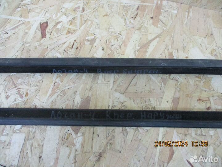 Бархотка двери Рено Логан 1