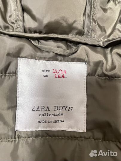 Куртка zara мужская