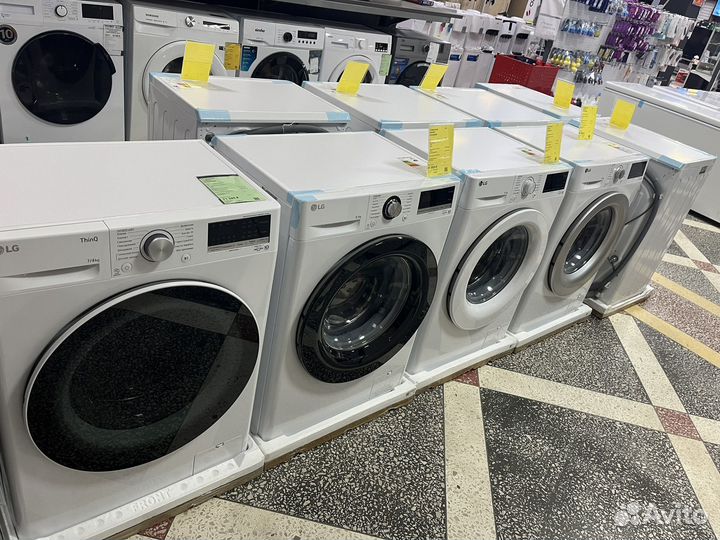 Стиральные машины LG, Новые