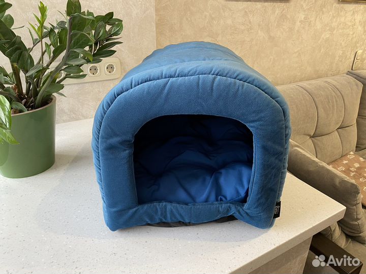 Домик для кошек и собак 55х40х40см Тоннель Rurri