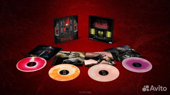 Devil MAY CRY OST 4XLP BOX винил музыка игры