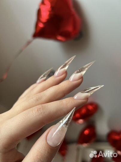 Маникюр наращивание дорого