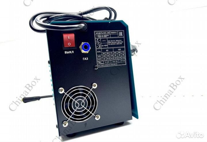 Сварочный полуавтомат 4в1 280 ампер (Арт.86596)