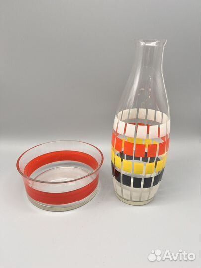 Графин, ваза Три цвета Автор Силко