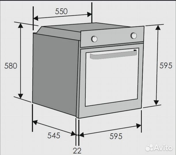 Электрический духовой шкаф Candy