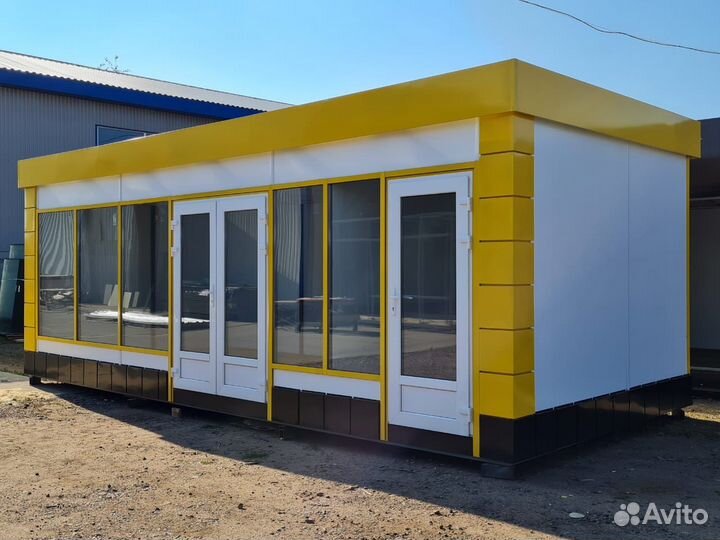 Павильон для торговли, шиномонтаж 8х3,5