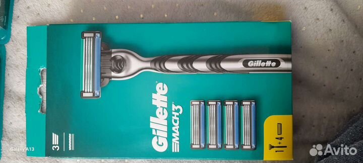 Кассеты для бритья gillette mach3