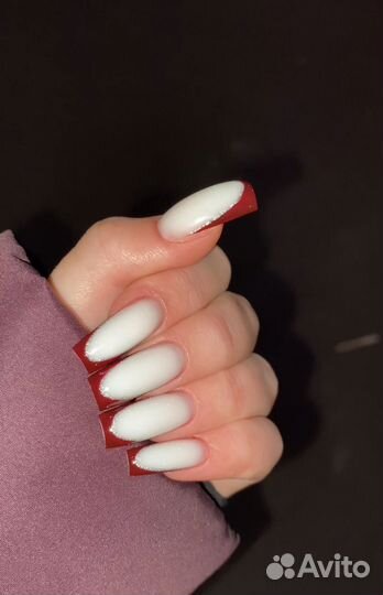 Наращивание ногтей, маникюр