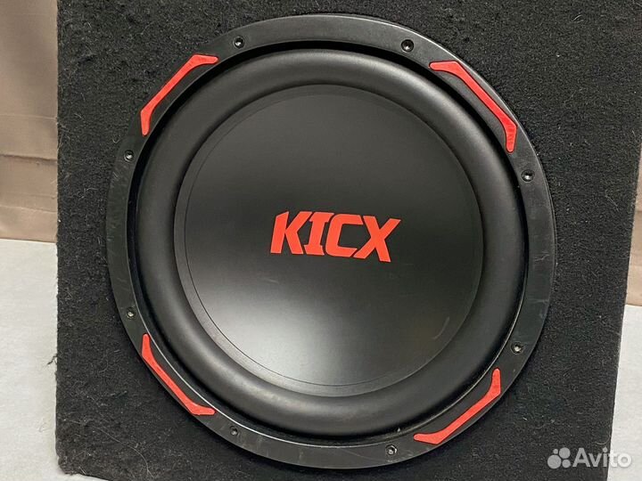 Сабвуфер активный Kicx GT301BA 900W, 12