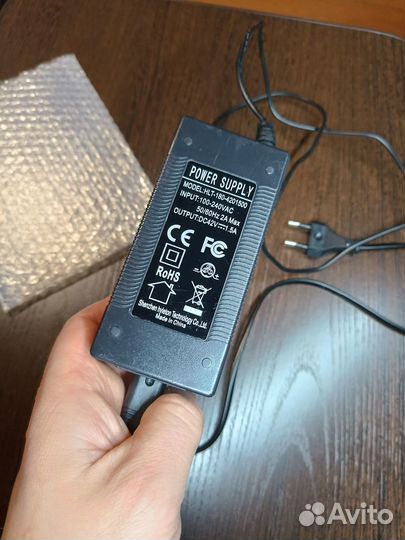 Зарядное устройство для kugoo m2 (36v-42v, 1.5a)