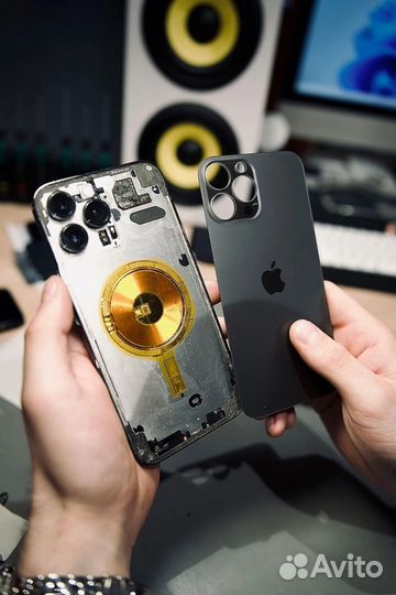Ремонт iPhone. Замена экрана аккумулятора iPhone