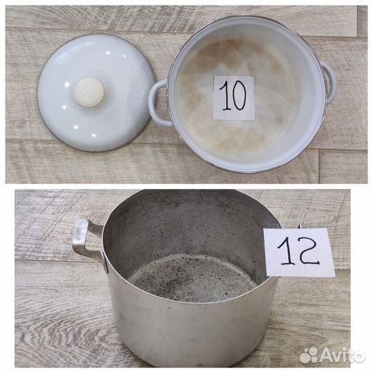 Алюминиевая посуда (фляги, кастрюли, миски, вилки)