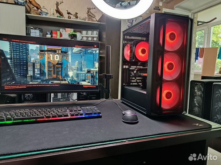 Игровой топ пк Ryzen5 7500F+ RTX4060 Ti+ 32Gb DDR5