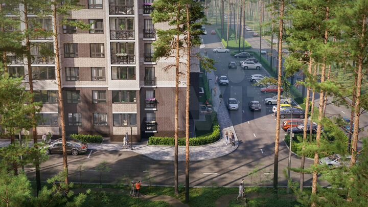 Квартира-студия, 27,4 м², 3/9 эт.