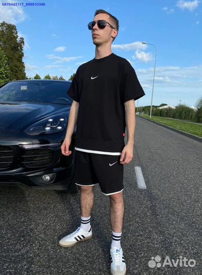 Костюм Шорты и Футболка Nike (Арт.79686)