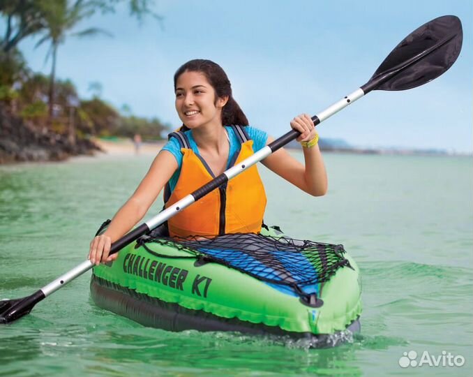 Надувная байдарка Challenger К1 Intex 68305