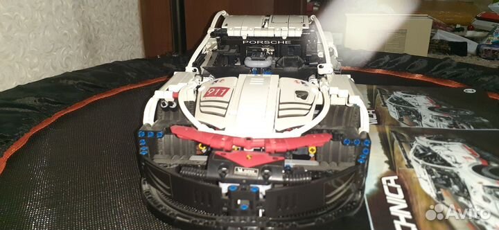 Лего technic Porsche 911 RSR (не оригинал)
