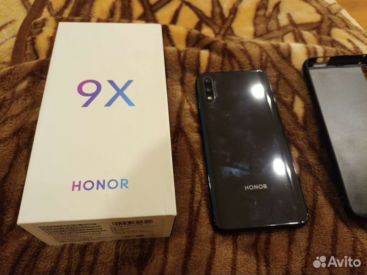 Телефон Honor 9X Black Edition