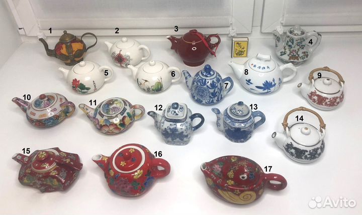 Миниатюрные китайские (и не только) чайнички