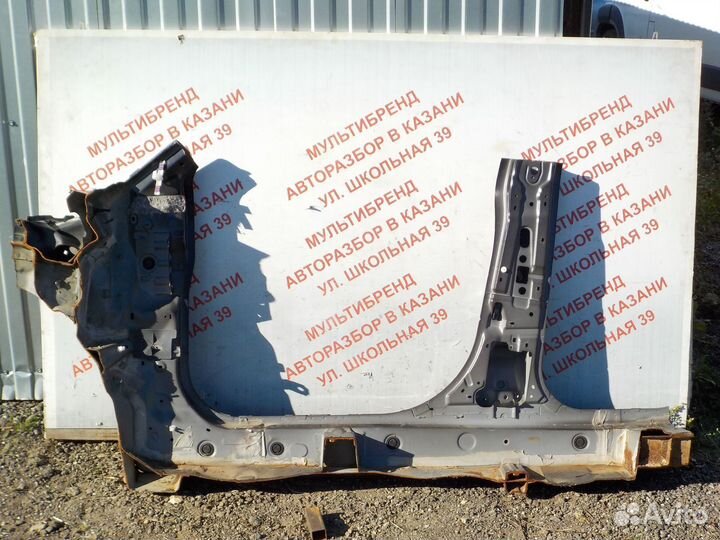 Порог правый со стойками Пежо 4007 Аутлендер XL