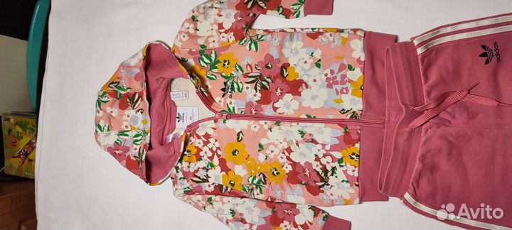 Спортивный костюм adidas для девочек 98