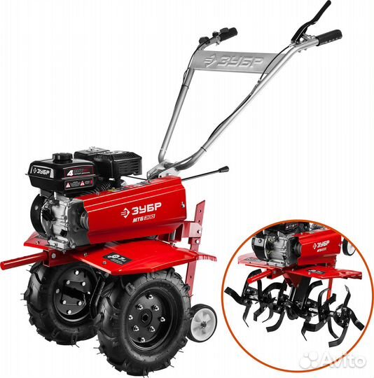 Мотоблок бензиновый 7л.с. зубр