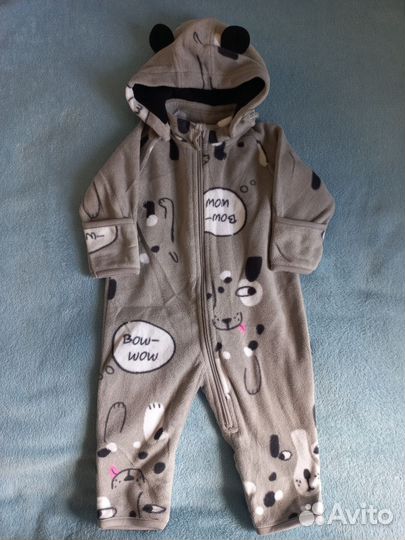 Флисовый комбинезон crockid