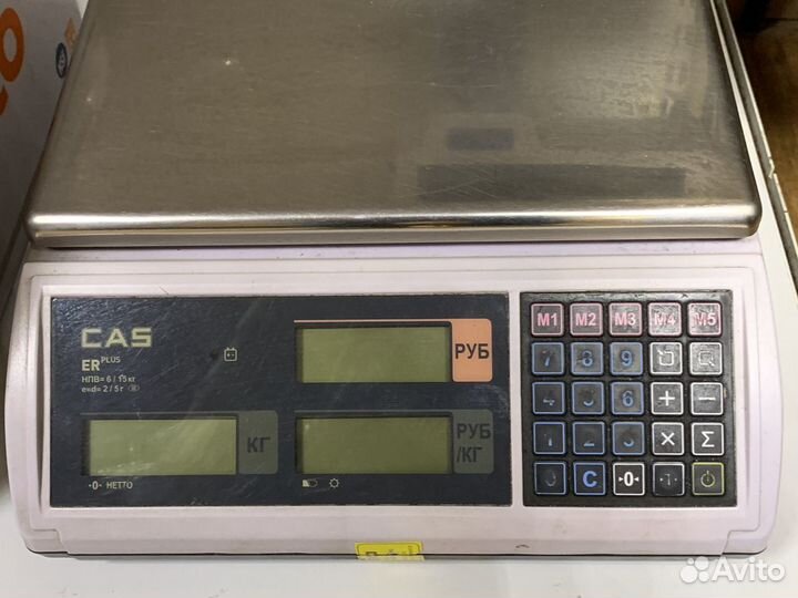 Весы торговые CAS ER plus