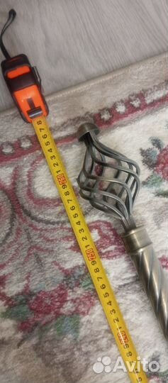 Тюль с карнизом. б. у