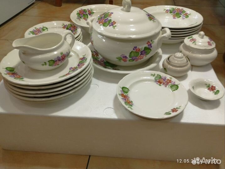 Сервиз столовый