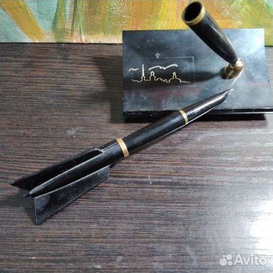 Ручка перьевая на подставке Союз Ленинград СССР