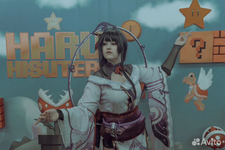 Косплей райден с обручем