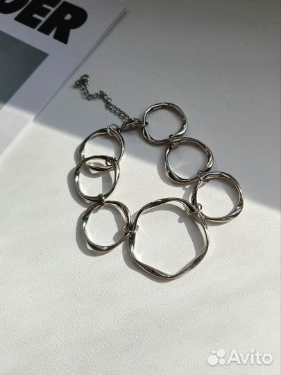 Браслет из колец