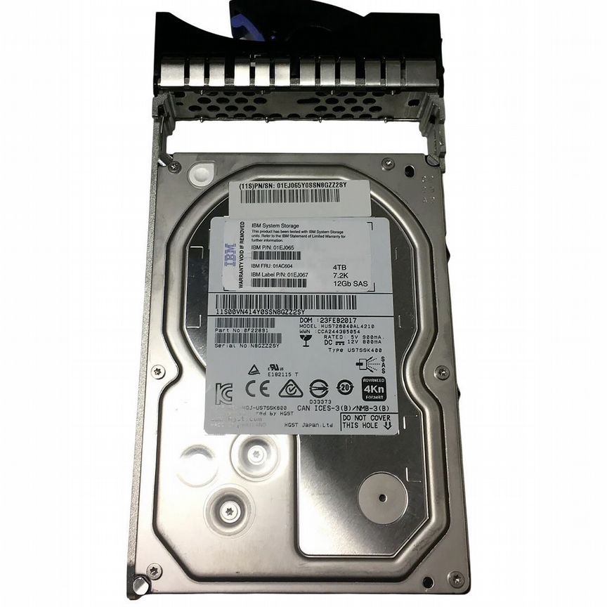[01ac604] Жесткий Диск Ibm 01ac604 4tb 7200 Sas 3,5" Hdd Storwize
