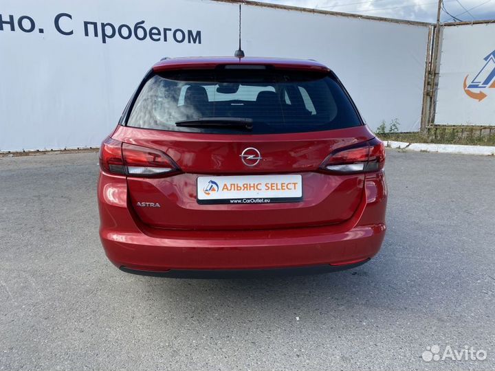 Opel Astra 1.6 AT, 2020, 121 000 км