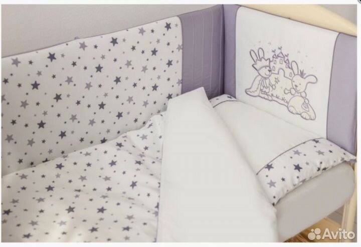 Бортики в детскую кроватку Lappetti