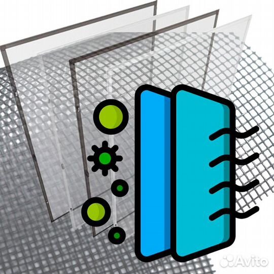 Москитные сетки антипыль на балкон 6596мс
