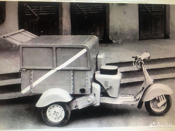 Мотороллер грузовой Вятка мг-150 1964г