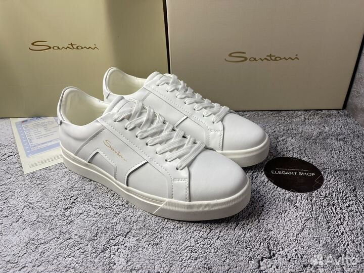 Кеды Santoni мужские